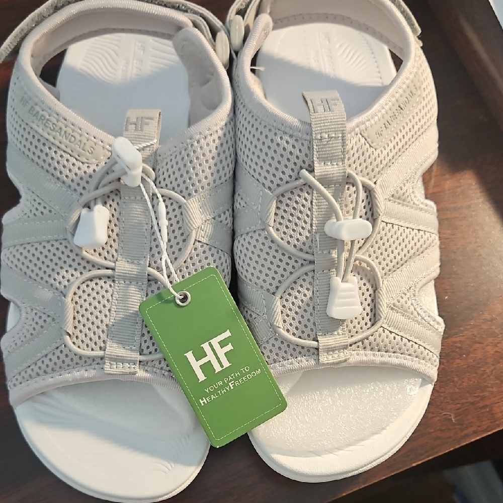 HF BARE SANDALS GRAY
